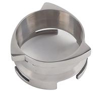 54mm Hands Free Dosing Funnel Stainless Steel Coffee Powder Dosing Funnel Rotatable Coffee Machine Accessories for Barista Express Pro Touch Bambino Plus Infuser Duo Temp Pro