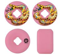 54mm Jeff Kendall Snake Pink 95a Slime Balls Skateboard Wheels