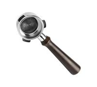 54mm Precision Bottomless Portafilter - Espresso Filter Basket Replacement, Extraction Logic, Enhances Crema Quickly, Gear, Portafilter for Dosing Distribution Puck Home Cafe