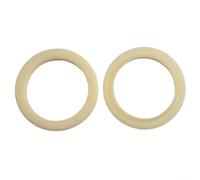 54mm Steam Ring for Breville for espresso Machines - Silicone Group Head Gasket Replacement for Barista Pro Express Infuser 860 840 810 for sage Coffee Maker Seal Kit Leak for proof for beige 2 Pieces