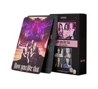 54PC Photocards Lisa Jennie Jisoo Rose Min Card Kpop Photocard Set Birthday Gift for Fans A01