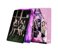 54PC Photocards Lisa Jennie Jisoo Rose Min Card Kpop Photocard Set Birthday Gift for Fans A04