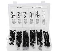 54Pcs Assorted Car Wiring Harness Clips, Wire Routing Clip Kit, 6 Different Sizes for Secure Wire Management, Durable Automotive Plastic Fasteners with Storage Box for Various Vehi