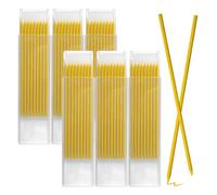54PCS Carpenter Pencil Refills Compatible with Tracer & Pica Pencil(Yellow)