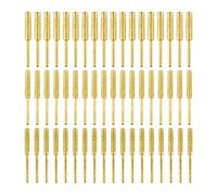 54pcs Diamond Chainsaw Sharpener, Burr Grinding Stone File Sharpening Tool Polishing Grinding Tool Kit for Chainsaw Grinder or Other Rotating Tool (5/32'', 3/16'', 7/32'')