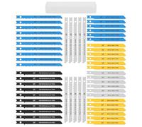 54Pcs U-Shank Jigsaw Blade Set, 6T 8T 10T 14T 18T 24T 32T