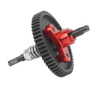 54T Spur Gear Complete Slipper Clutch Aluminum Steel Differential Slipper Clutch Assembly for Slash 1/10 RC Cars (Red)