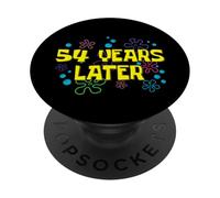 54th Birthday 54 Years Later 54 Years Old Bday PopSockets Adhesive PopGrip