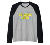 54th Birthday 54 Years Later 54 Years Old Bday Raglan Baseball Tee