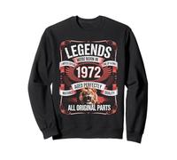 54th birthday Legends were born in 1972 gifts for Men Women Sweatshirt