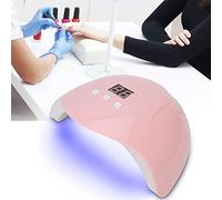 54W Nail Dryer Gel Polish LED Light Curing Lamp Professional Art Manicure Tool with 30s 60s 90s Timer Setting