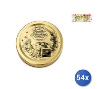 54X Bormioli Rocco 2 Caps Jars Bormioli 70 Mm