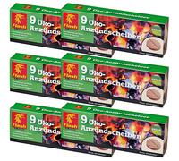 54x Eco Anzünd-scheiben Aid Wood Bio Kamin-Anzünder Grill-Anzünder Fire Oven