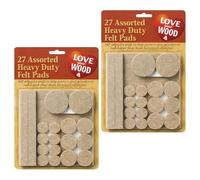 54x Felt Pads, Assorted Cut-to-Size Floor Protector