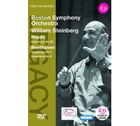 ウィリアム・スタインバーグ指揮 - ハイドン:交響曲 第55番 変ホ長調/ベートーヴェン:交響曲 第7番 イ長調 [DVD]