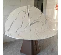 55.1in Round Folding Table Extension - Durable, Easy-to-Use Temporary Top for Stone Tables, Perfect for Dining, Outdoor Events, Parties & Gatherings