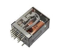55.34.8.024.0040 Relay: electromagnetic 4PDT Ucoil: 24VAC 7A/250VAC 7A/30VDC FIN