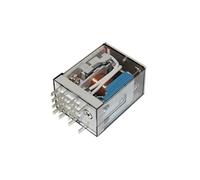 55.34.9.024.0040 Relay: Electromagnetic 4PDT US Coil: 24VDC 7A/250VAC 600Ω FI