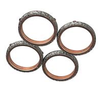 55 * 42.5 * 3.5mm Motorcycle Exhaust Pipe Gasket For Yamaha XV950 2014-2016 XVS1100 Drag Star Classic 1999-2007 XVS1300 Midnight 2007-2015