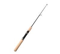 55/65/75cm Mini Telescopic Ice Fishing Rod Portable Carbon Fiber River Shrimp Carp Fishing Pole Winter Fishing Rod Tackle(75cm)