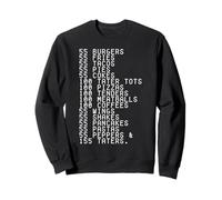 55 Burgers 55 Fries I Think You Should Leave Funny Sweatshirt