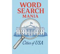 55+ Cities in USA Word Search Mania| Fun facts included.: Fun Word Search Puzzle Collection with Answer Key | Printable PDF Style | Includes Vegas, ... 110pages|Gift for USA cities enthusiast