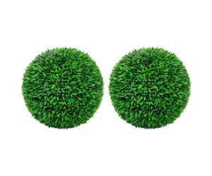 (55 cm) vidaXL 2/4x Artificial Boxwood Balls Floral Decoration Fake Plant Multi Sizes