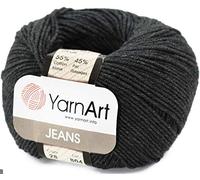55% Cotton 45% Acrylic YarnArt Jeans Sport Yarn 1 Skein/Ball 50 gr 174 yds (28)