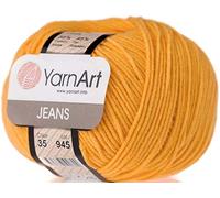 55% Cotton 45% Acrylic YarnArt Jeans Sport Yarn 1 Skein/Ball 50 gr 174 yds (35)
