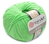 55% Cotton 45% Acrylic YarnArtJeans Sport Yarn 1 Skein/Ball 50 gr 174 yds (60)