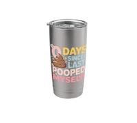 55 Days Since I Last Pooped Myself Meme Stainless Steel Insulated Tumbler