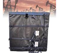 55 Gallon/275 Gallon IBC Ton Barrel Outdoor Oil Drum Heater Blanket - Full Coverage Thermal Blanket For Heating And Heat Tracing, 275 Gallon/1000L