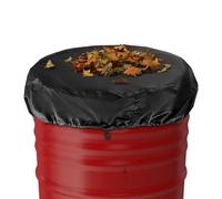 55 Gallon Drum Cover Heavy Duty Oxford Cloth Waterproof Dustproof | Bucket Lid Trash Can Cover Cloth Trash Can Lid Reusable Foldable Waterproof Dustproof Drawstring for Garbage Cans Drums