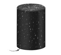 55 Gallon Drum Cover - Waterproof Rainproof Barrel Protector, Adjustable Drawstring Closure, Outdoor Dust Resistant Shield | Heavy Weather Protection Layer Lawn Yard Patio Garden Furniture Pathway Equ