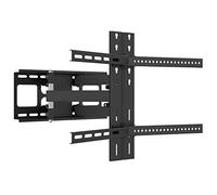 55-Inch Curved LCD TV Wall Mount - Telescopic & Swiveling Bracket for Optimal Viewing Angle - Heavy-Duty Support for Home Entertainment Systems