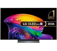 55" LG C6 OLED AI 4K HDR Smart TV 2026 - OLED55C64LA, Silver/Grey