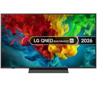 55" Lg QNED83 QNED Mini LED AI 4K HDR Smart TV 2026 - 55QNED83B6A, Black