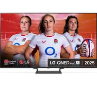 LG 55QNED93A6A 55 QNED evo Mini LED 4K HDR Smart TV Freeview Play, Black