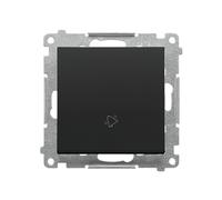 55 MODULE MATTE BLACK BUTTON "BELL" TERMINALS TD1.01/149