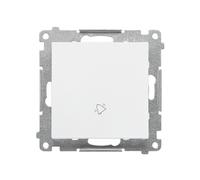 PRZY.DZWONEK WHITE MAT SIMON55 TD1.01/111
