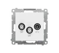 Simon 55 TASK2.01/111 Satellite Antenna Socket Dual
