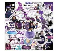 55 Pcs Agatha All Along Stickers for Laptop, Cool Decals for Teens Kids Boys Skateboard Phone