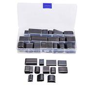 55 Pcs Leather Punch Tool Kit, HSS Universal Phone Holster Hole Punch Set, Precision - Cut Round Square Oval Holes for Leather Craft with Sharp High - Speed Steel Blades