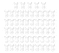 55 PCS Mini Y-Shaped Eyelash Brush Clear Eyelash Brush Grafting Eyelashes Y-Shaped Eyelash Lift Applicator Brush Tool Brush for Eyes Eyelash Extension Makeup Tool