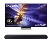 55" Samsung QE55S90F OLED 4K Vision AI Smart TV 2025 & 5.0 All-in-One Sound Bar Bundle, Black