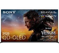 Sony K55XR8M25BP 55 Inch BRAVIA 8 II QD-OLED 4K Ultra HDR Smart Google TV 2025