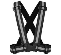 55 Sport High Visibility Adult & Junior Reflective Safety Vest - Black - Kids