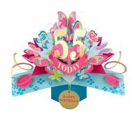 55 Today Happy 55th Birthday Pop-Up Greeting Card Love Kate's Pop Up Cards Her Design POP236MC55