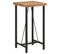 (55 x 55 x 107 cm) vidaXL Bar Table Dining Table Dining Room Kitchen Table Solid Acacia Wood