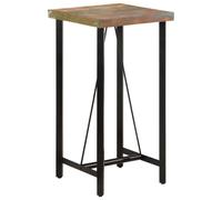 (55 x 55 x 107 cm) vidaXL Solid Reclaimed Wood Bar Table Kitchen Dining Furniture Multi Sizes